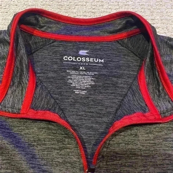 Alabama Crimson Tide 47 hat & Colosseum pullover color Color Grey Size XL - Picture 3 of 13